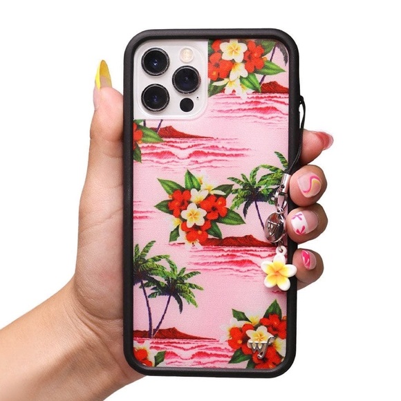 Wildflower Pink Hawaiian Case 🌺 iPhone 12 - Picture 4 of 4